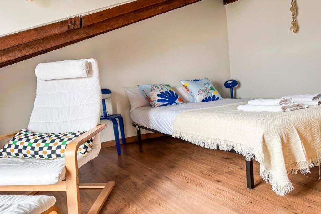 Acogedor Loft Con Vistas A La Ciudad Apartman Santender Kültér fotó