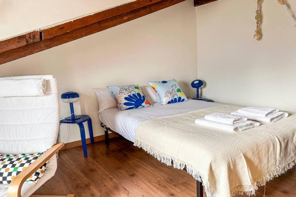 Acogedor Loft Con Vistas A La Ciudad Apartman Santender Kültér fotó