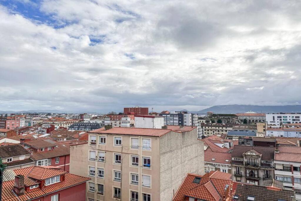 Acogedor Loft Con Vistas A La Ciudad Apartman Santender Kültér fotó