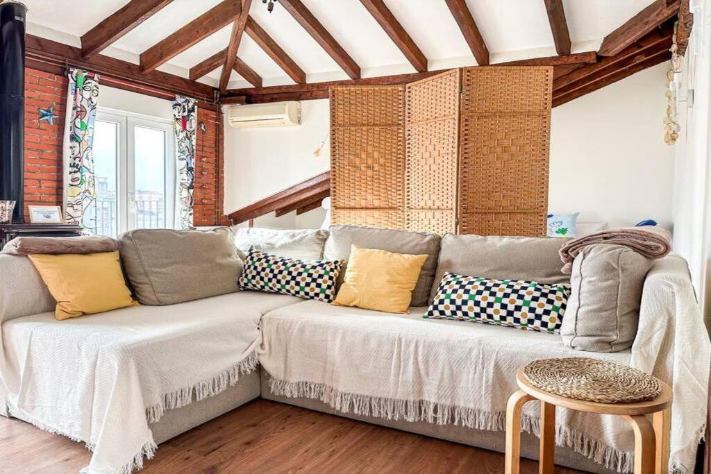 Acogedor Loft Con Vistas A La Ciudad Apartman Santender Kültér fotó