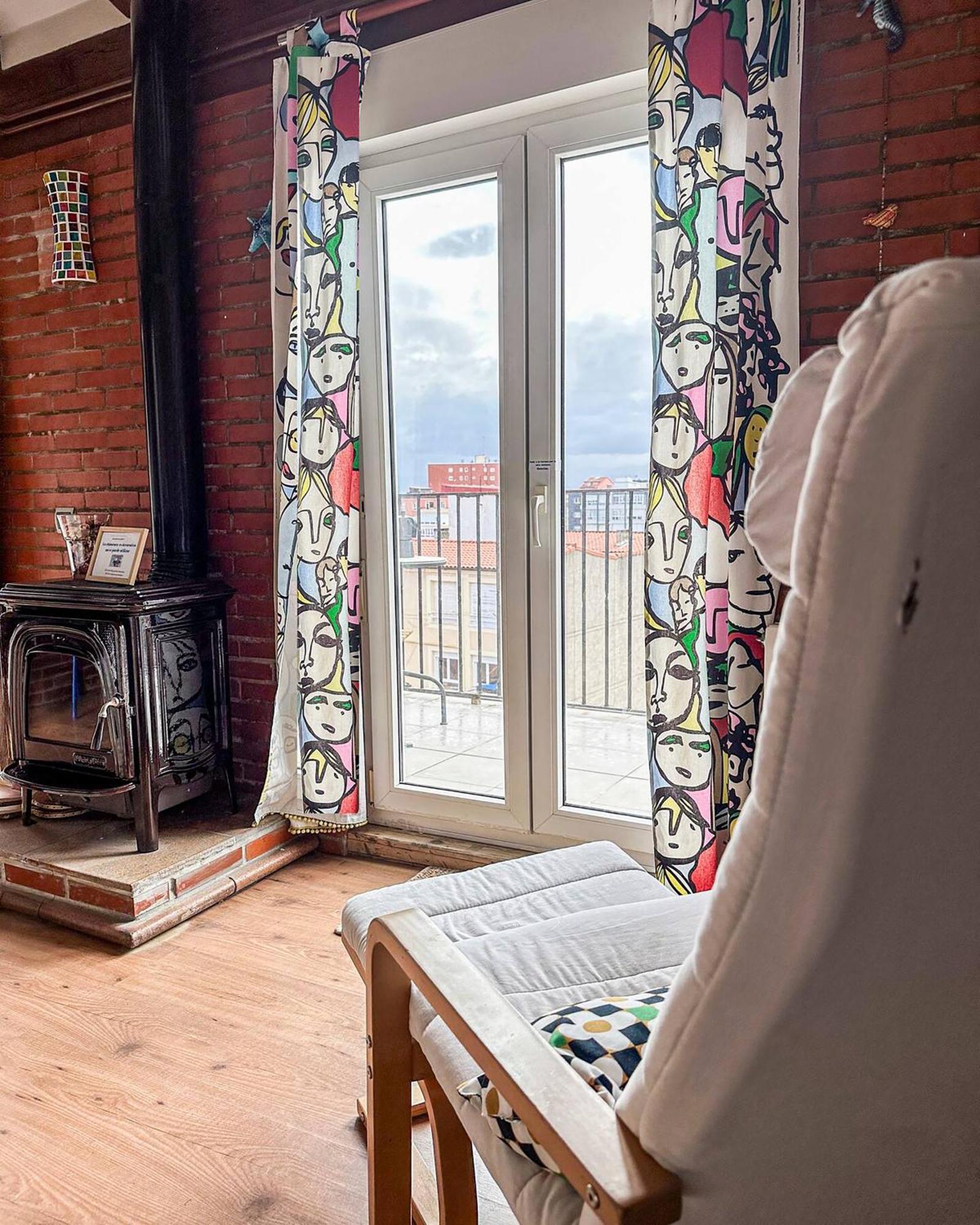 Acogedor Loft Con Vistas A La Ciudad Apartman Santender Kültér fotó